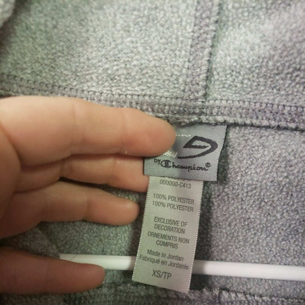Champion Pullover Size‎ XS Gray Women's Hooded EUC - Picture 2 of 4